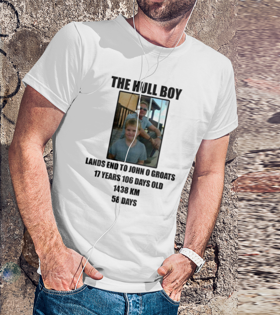 Thehullboy Youngest To Run UK For Mental Health T-Shirt