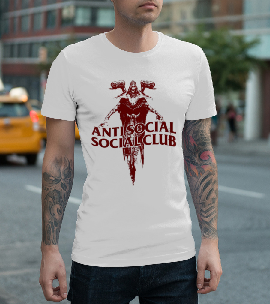 Anti Social Social Club Doom Revenant Collaboration T-Shirt
