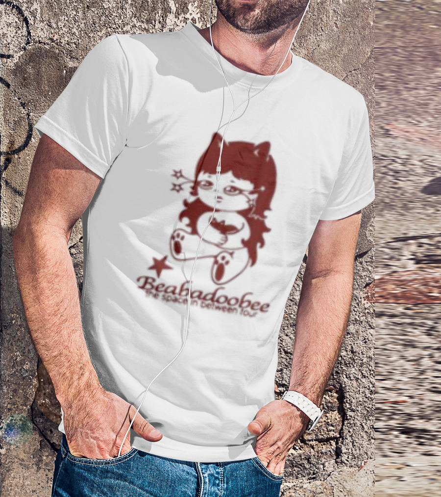 Beabadoobee The Space In Between Tour Cat Ears Character This Is How Tomorrow Moves T-Shirt