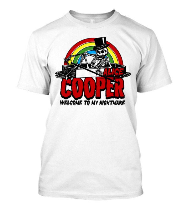 Alice Cooper Welcome To My Nightmare Rainbow Edition T-Shirt