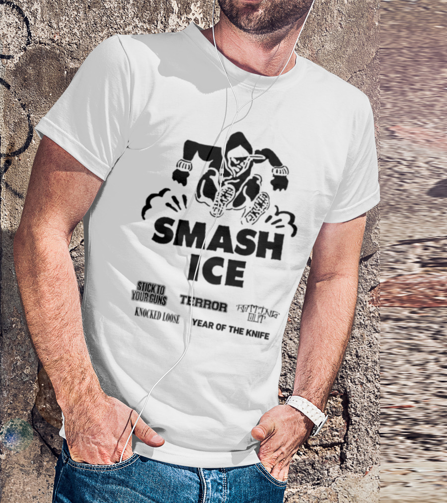 Smash Ice Stick To Your Guns Urban Warrior Monster Visions T-Shirt