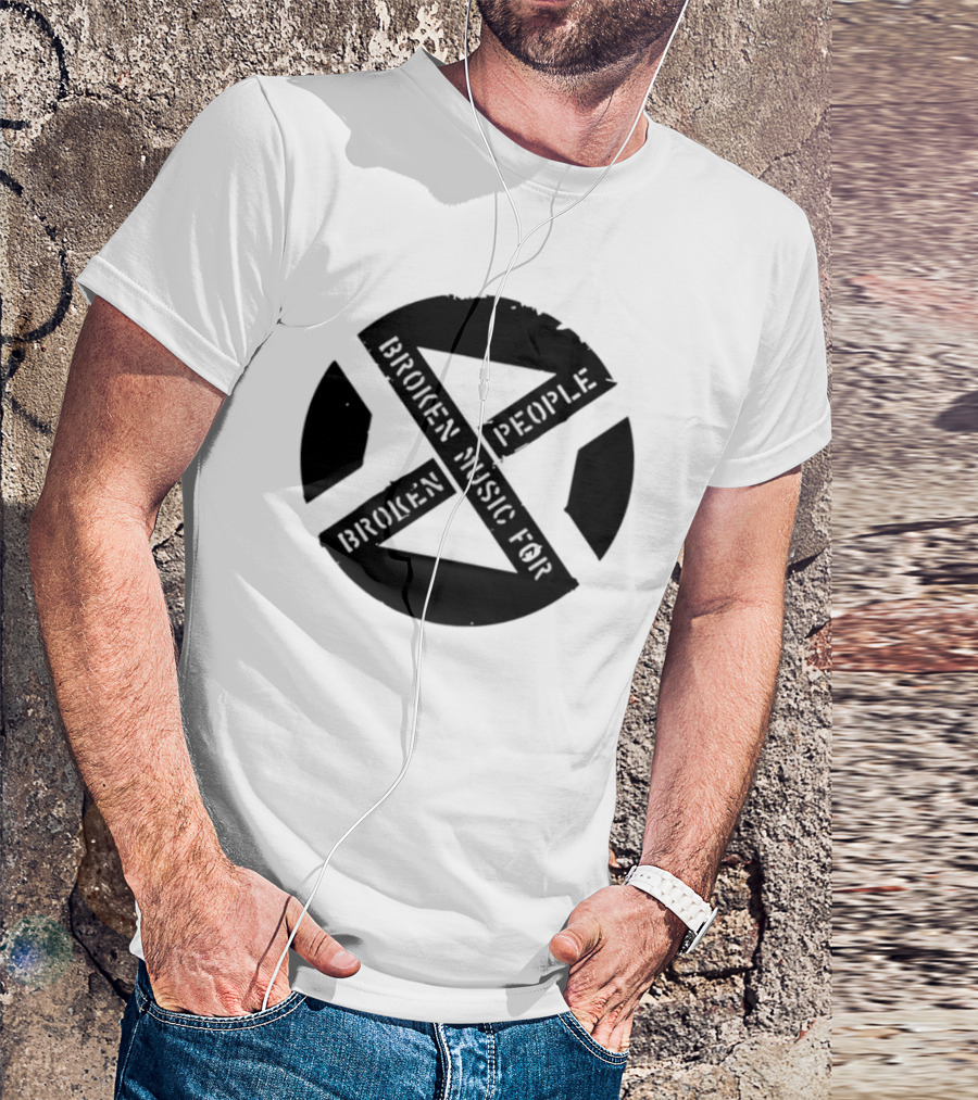 Suede Antidepressants Broken Music For Broken People Vintage Album Style T-Shirt