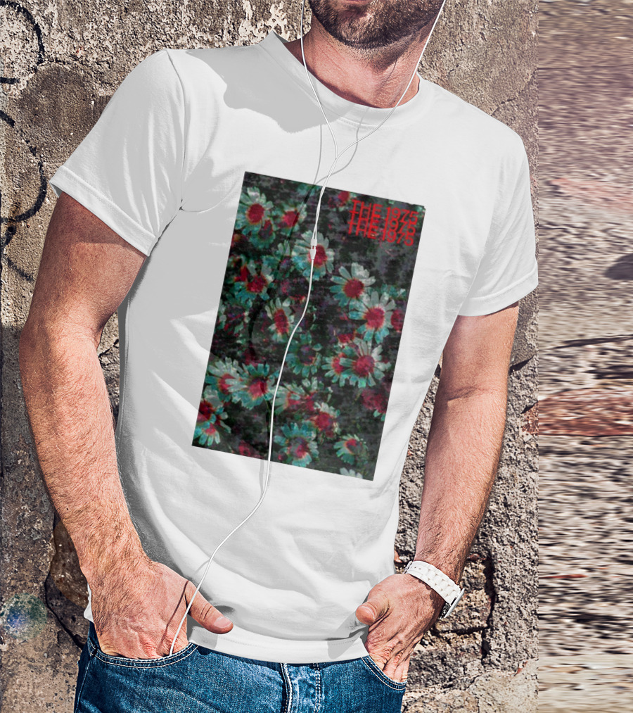 The 1975 Floral Print Graphic Flowers The 1975 T-Shirt