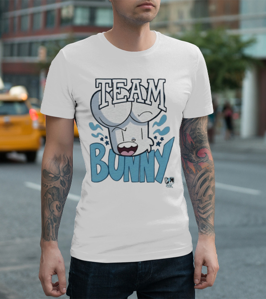 Team Bunny BvM Comic Characters Iconic Style T-Shirt
