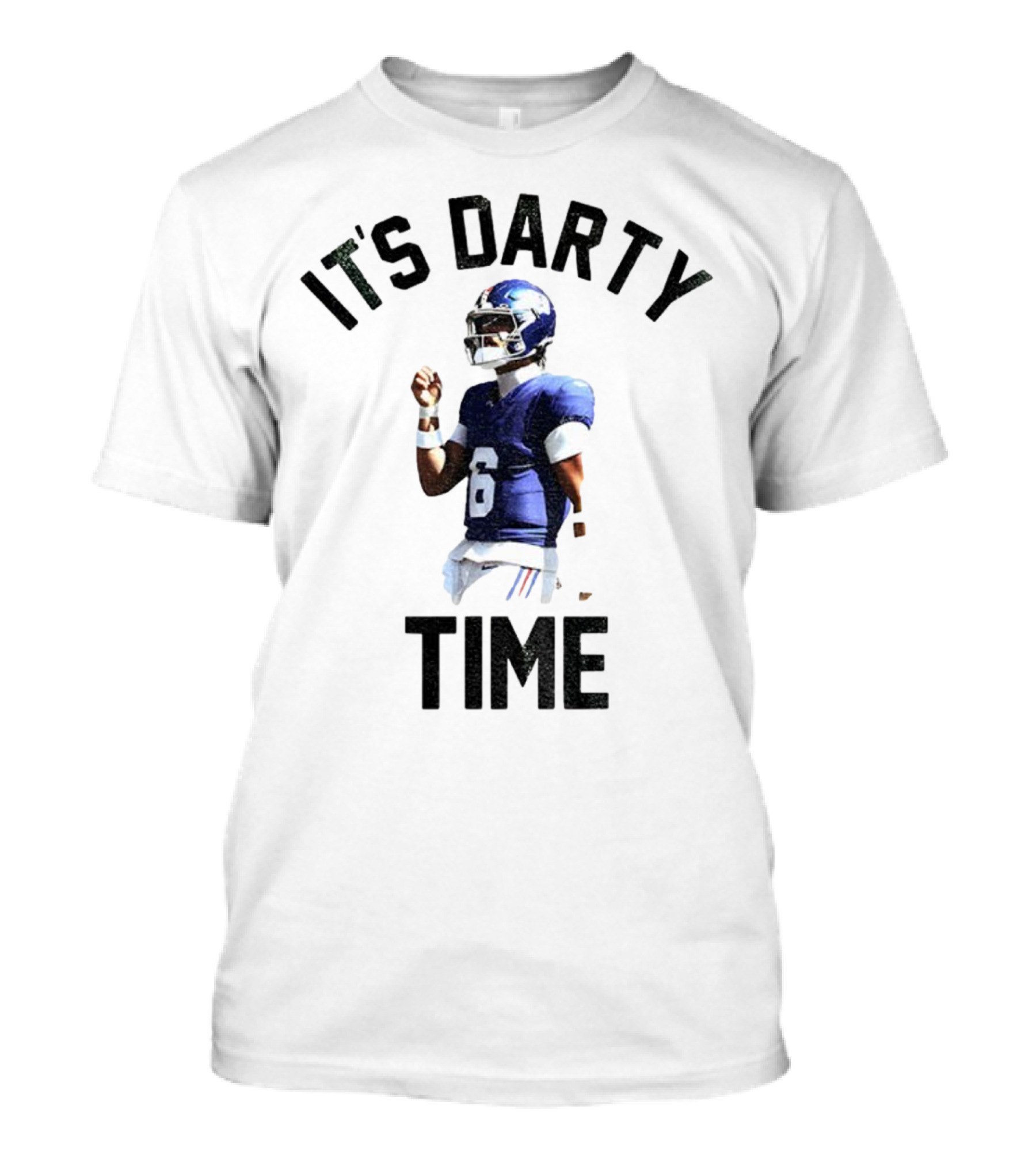 Jaxson Dart It's Darty Time New York Giants Football NFL 2025 T-Shirt