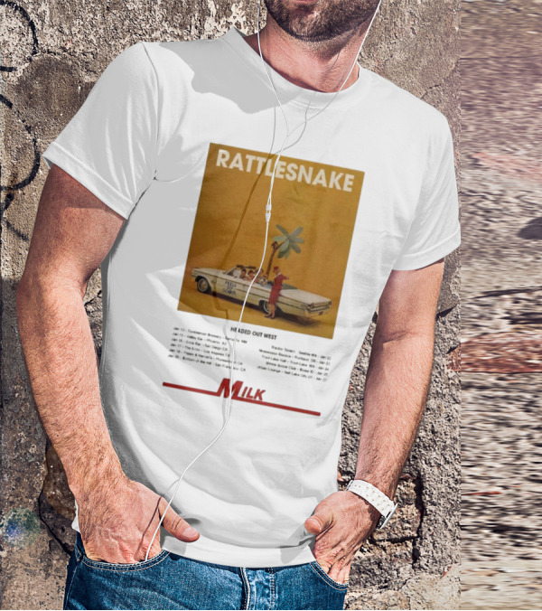Rattlesnake Milk Feels So Good Headed Out West Tour 2026 T-Shirt