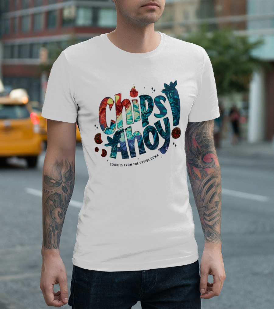 Chips Ahoy Cookies From The Upside Down Stranger Things Inspired T-Shirt
