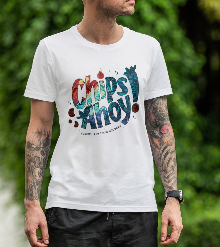 Chips Ahoy Cookies From The Upside Down Stranger Things Inspired T-Shirt
