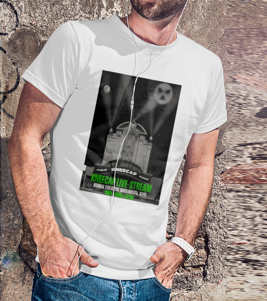 Kings Theatre Kneecap Live Stream Brooklyn NYC 10.10.25 T-Shirt