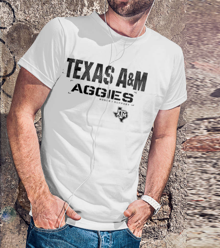 Texas A&M Aggies 2025 Military Appreciation Pre-Game Merch With Helmet And Stars T-Shirt