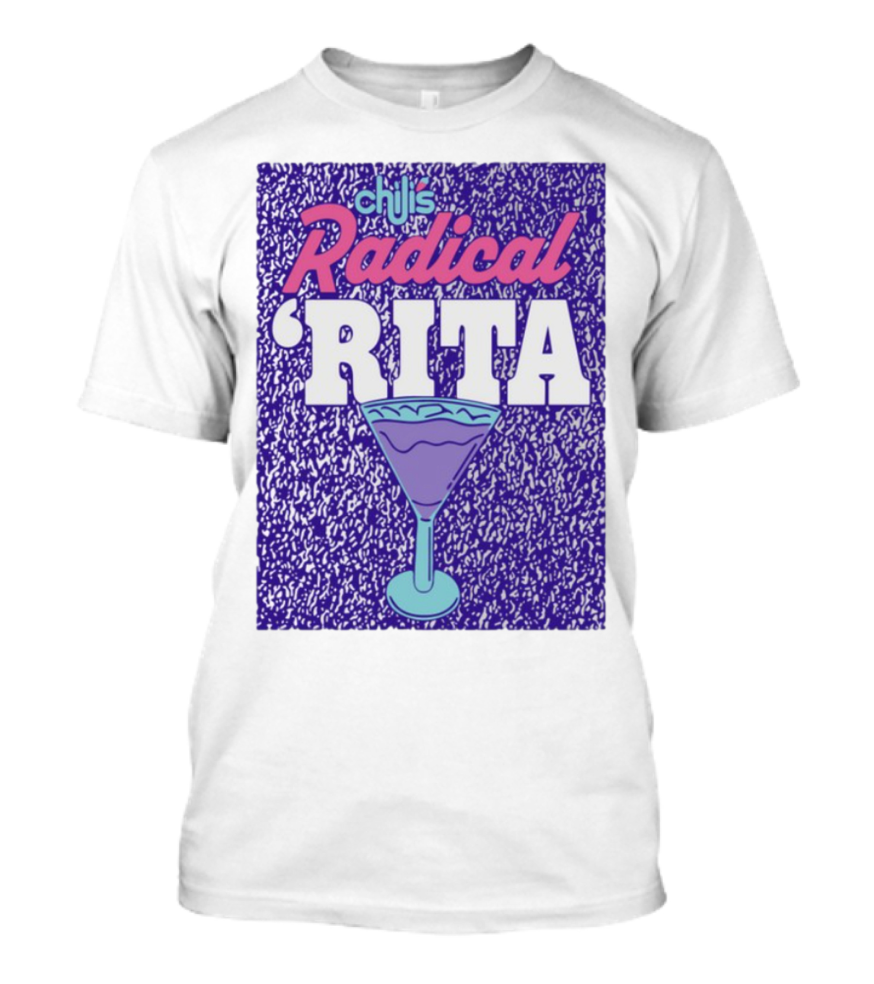 Chili's Radical Rita Retro Cocktail Margarita Vibes T-Shirt