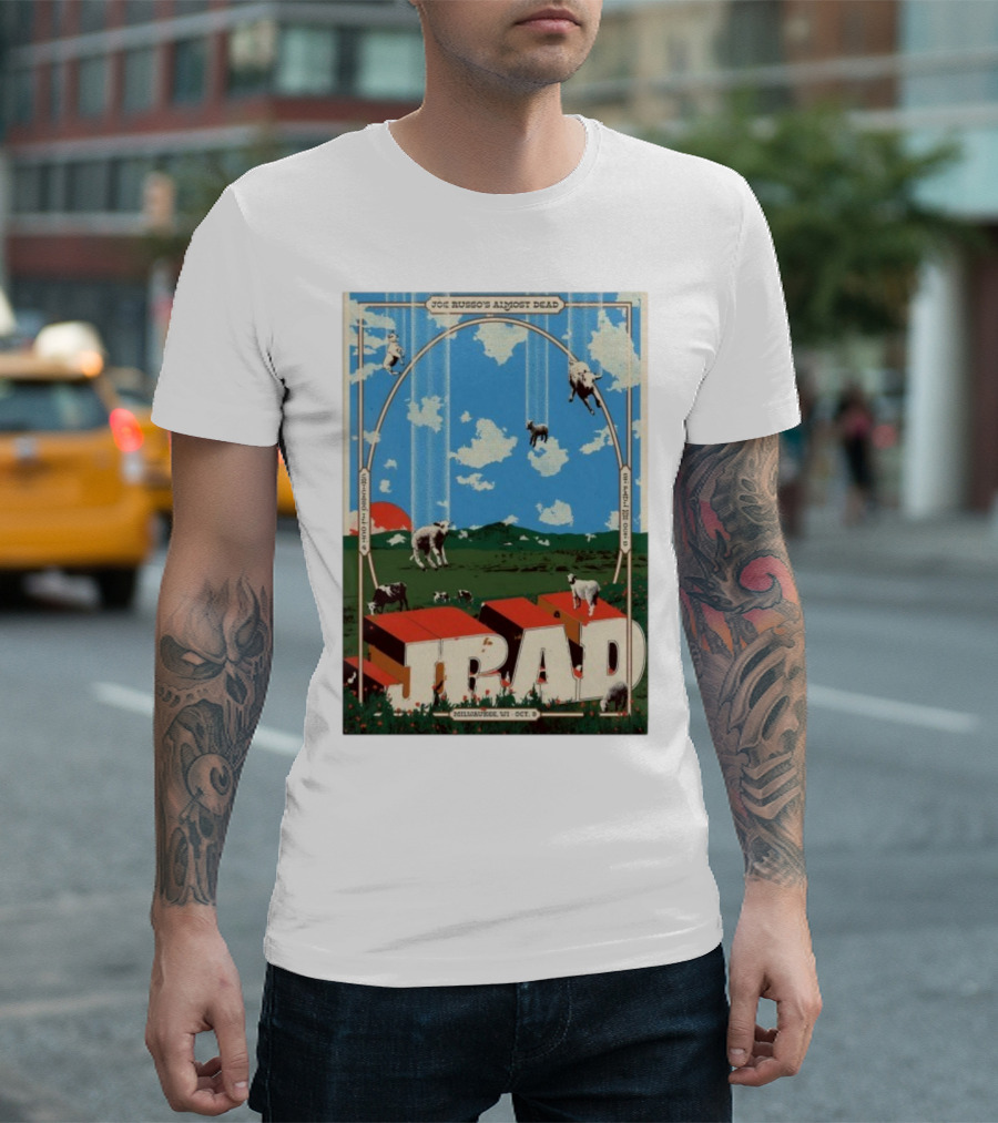 Joe Russo's Almost Dead JRAD Milwaukee WI Oct 3 2025 Lambs Clouds T-Shirt