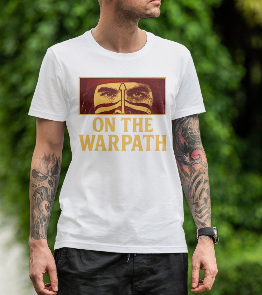 Native Americans On The Warpath Seminole Kj Face Paint Symbol T-Shirt