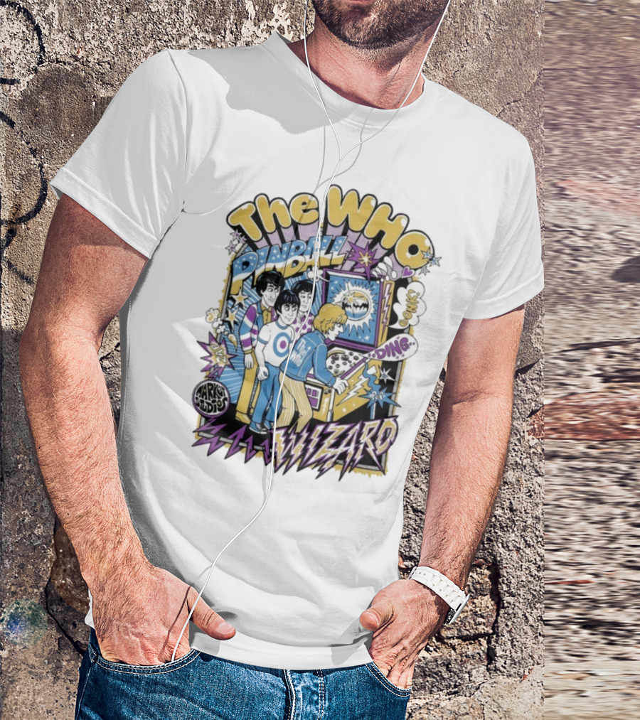 The Who Pinball Wizard Market Studios Collaboration T-Shirt