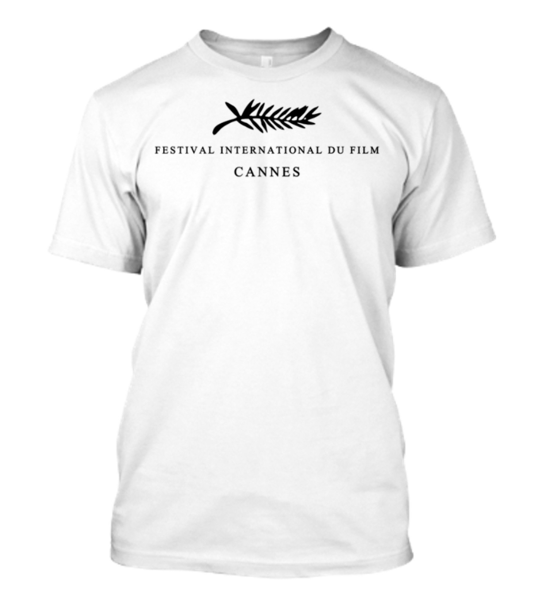 Festival International Du Film Cannes Palme D'Or Iconic Emblem Recognition T-Shirt