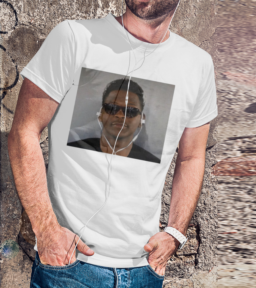 Anthony Edwards Basketball Star Classic Style Photo T-Shirt