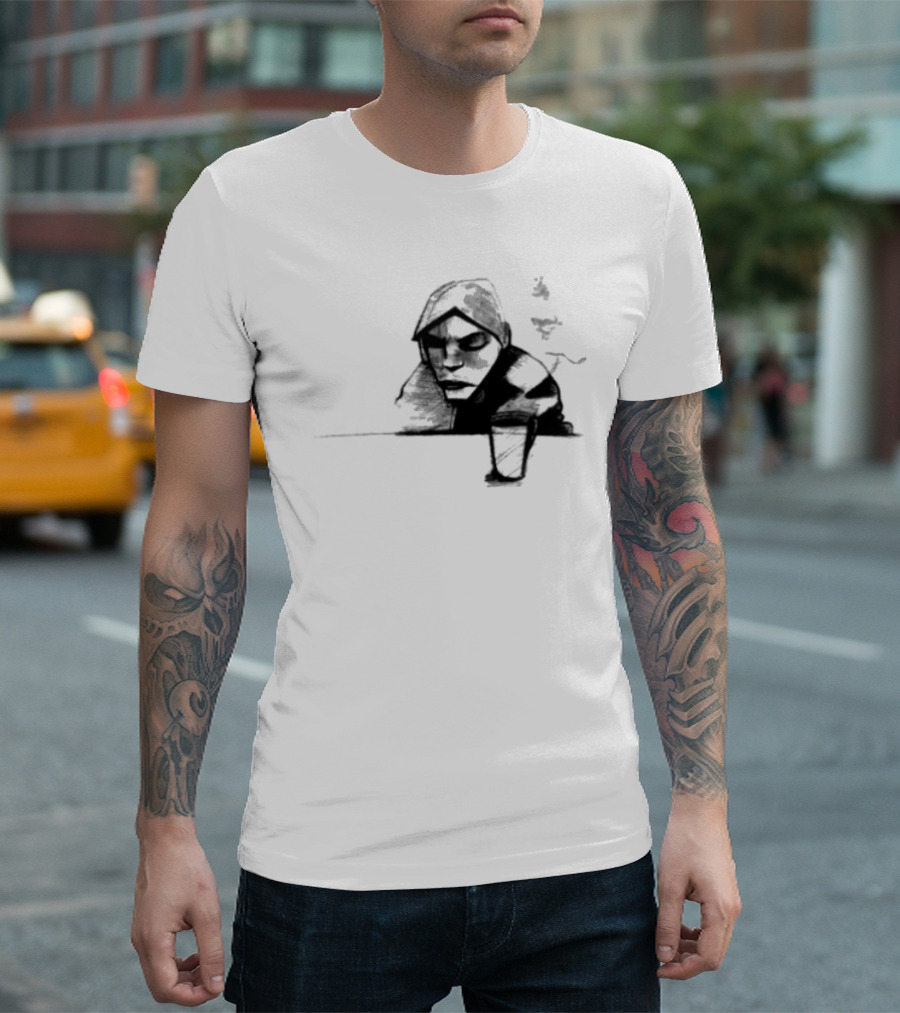 Hyperdub Burial Untrue Album Cover Design T-Shirt