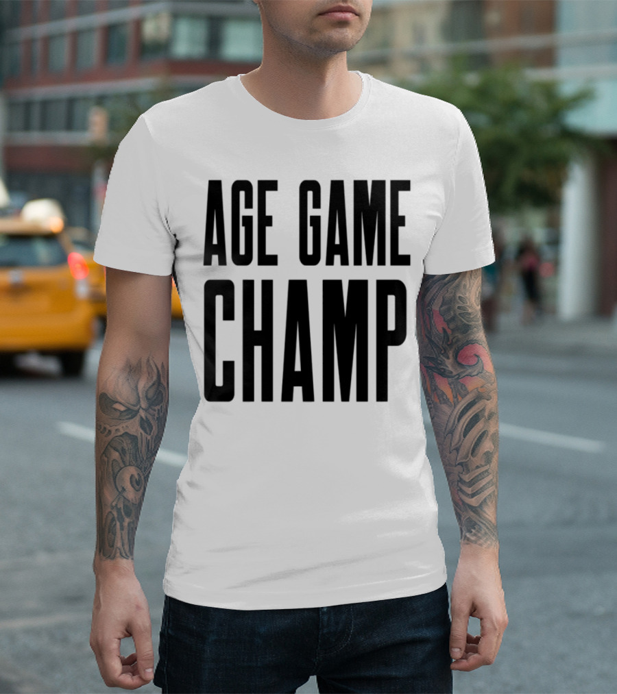 Age Video Game Controller Champ T-Shirt