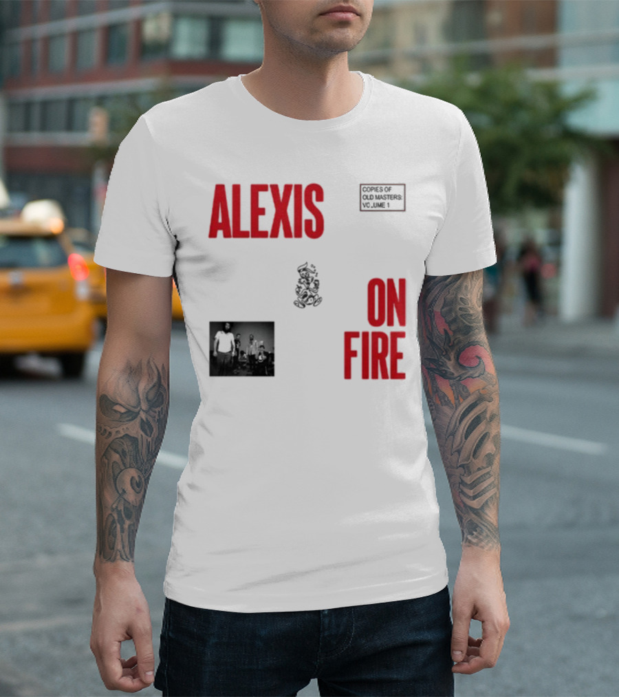 Alexisonfire Alexis On Fire Barbarian Band Photo T-Shirt