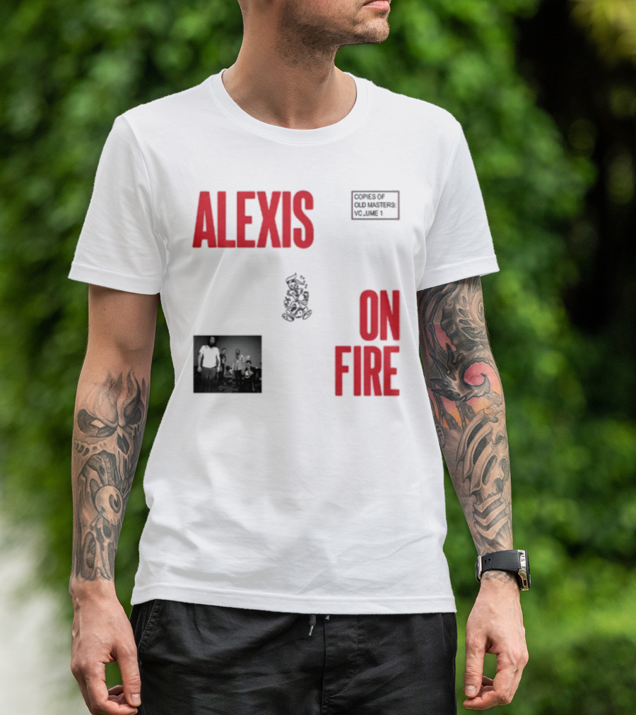 Alexisonfire Alexis On Fire Barbarian Band Photo T-Shirt
