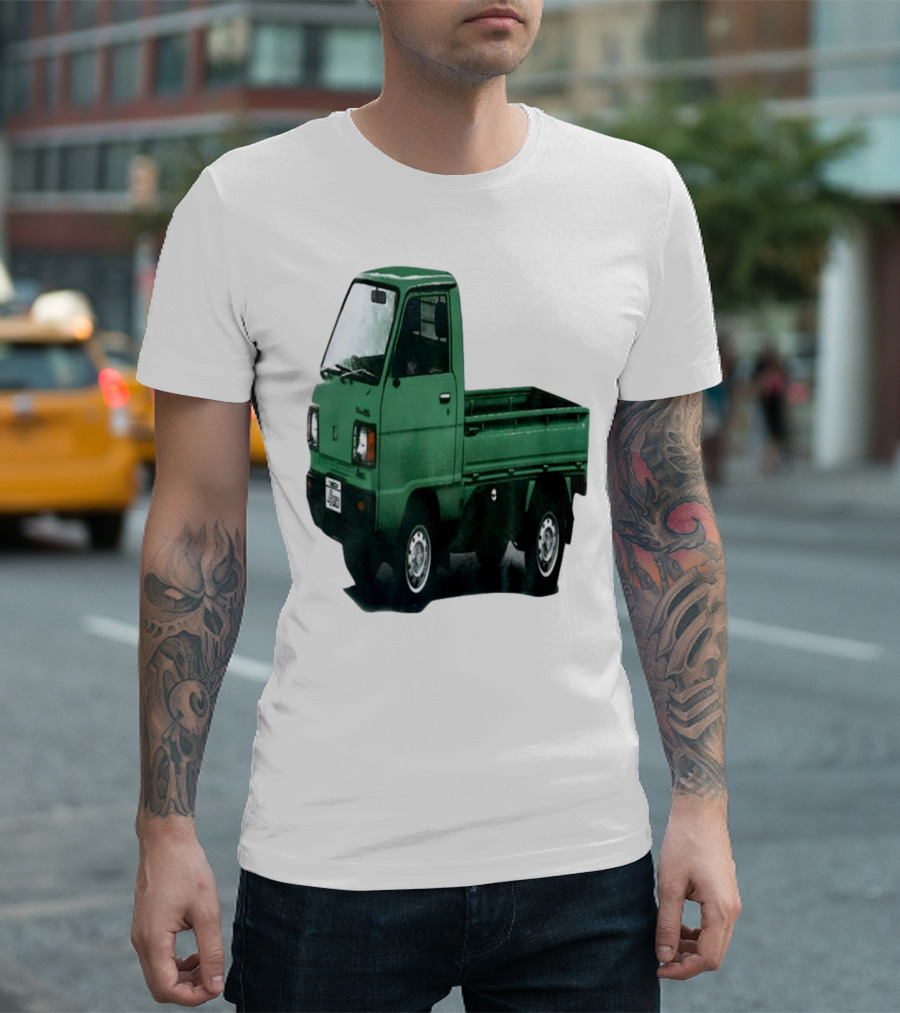 Henry Johnson Truck Green Retro Kei Mini Truck Classic Vintage Vehicle Japan T-Shirt