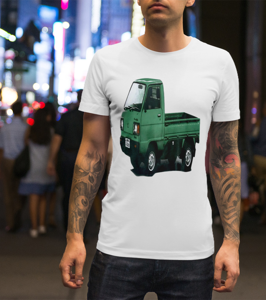 Henry Johnson Truck Green Retro Kei Mini Truck Classic Vintage Vehicle Japan T-Shirt
