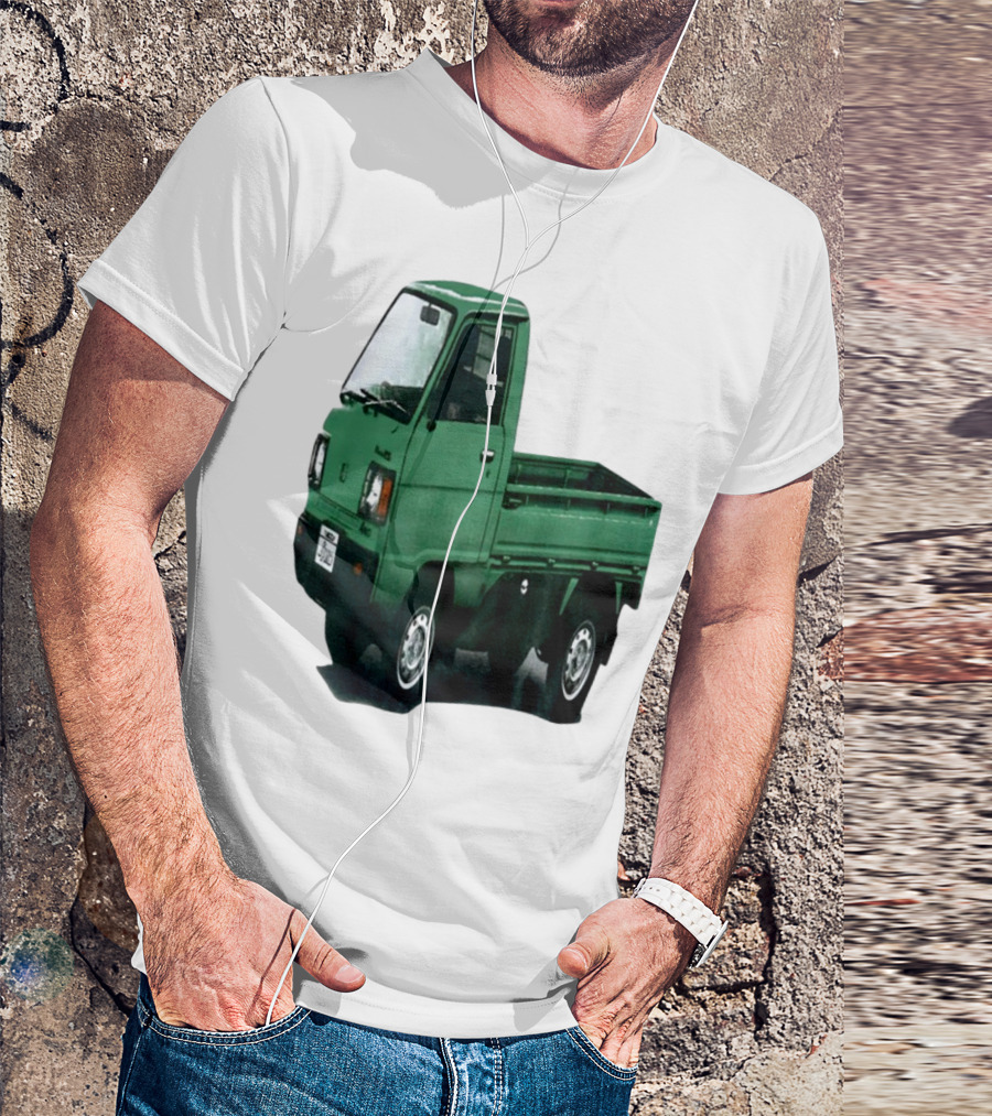 Henry Johnson Truck Green Retro Kei Mini Truck Classic Vintage Vehicle Japan T-Shirt
