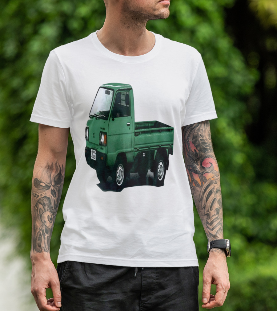 Henry Johnson Truck Green Retro Kei Mini Truck Classic Vintage Vehicle Japan T-Shirt