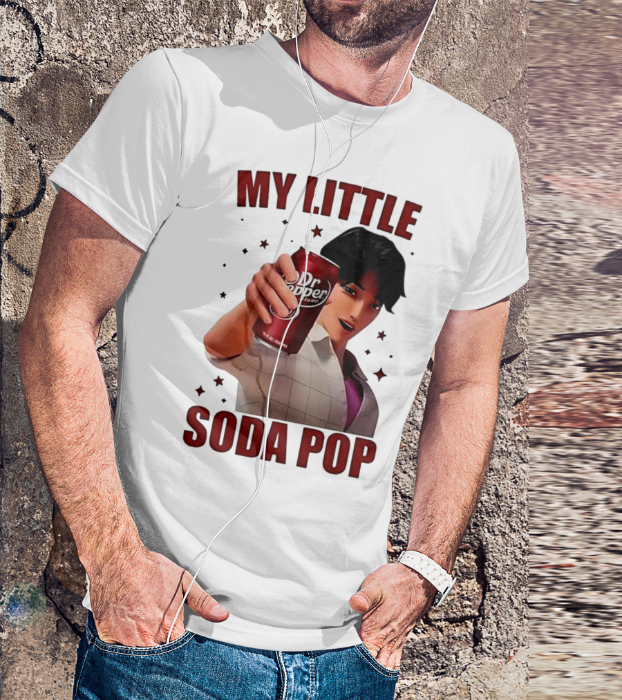 My Little Soda Pop Dr. Pepper Anime Character T-Shirt