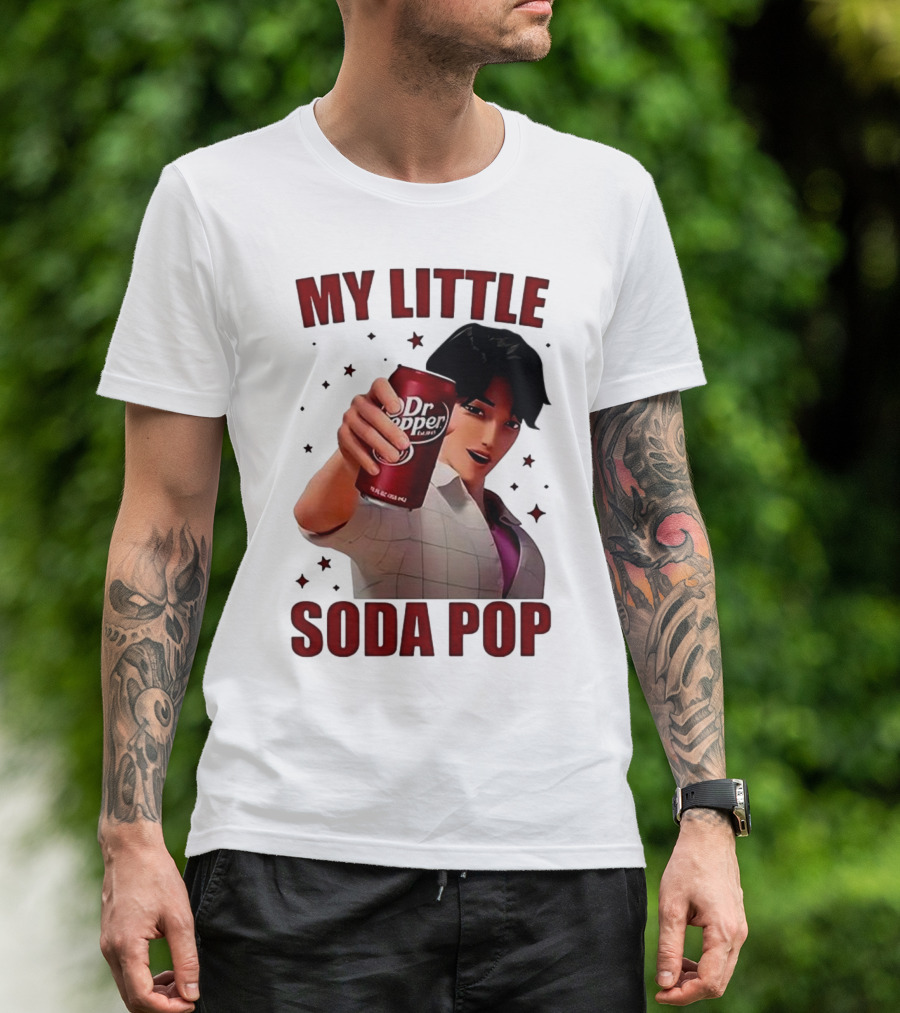 My Little Soda Pop Dr. Pepper Anime Character T-Shirt