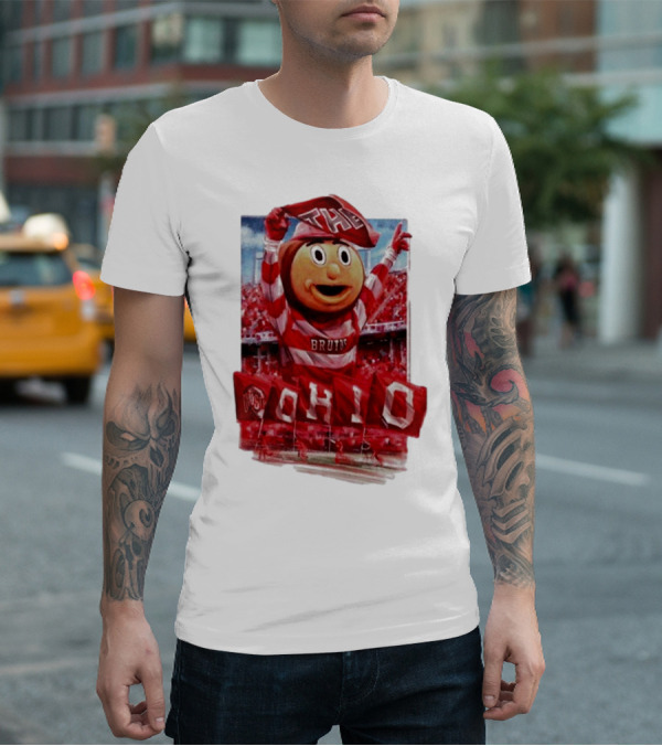 Ohio State Buckeyes Brutus Mascot At Ohio Stadium Event T-Shirt