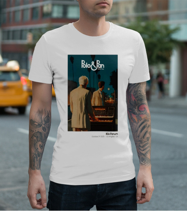Polo & Pan 2222 Tour October 3 2025 Inglewood CA Event T-Shirt