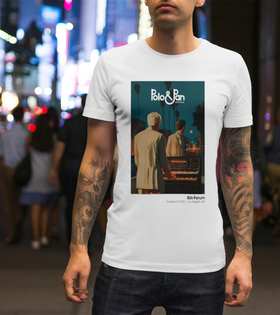 Polo & Pan 2222 Tour October 3 2025 Inglewood CA Event T-Shirt