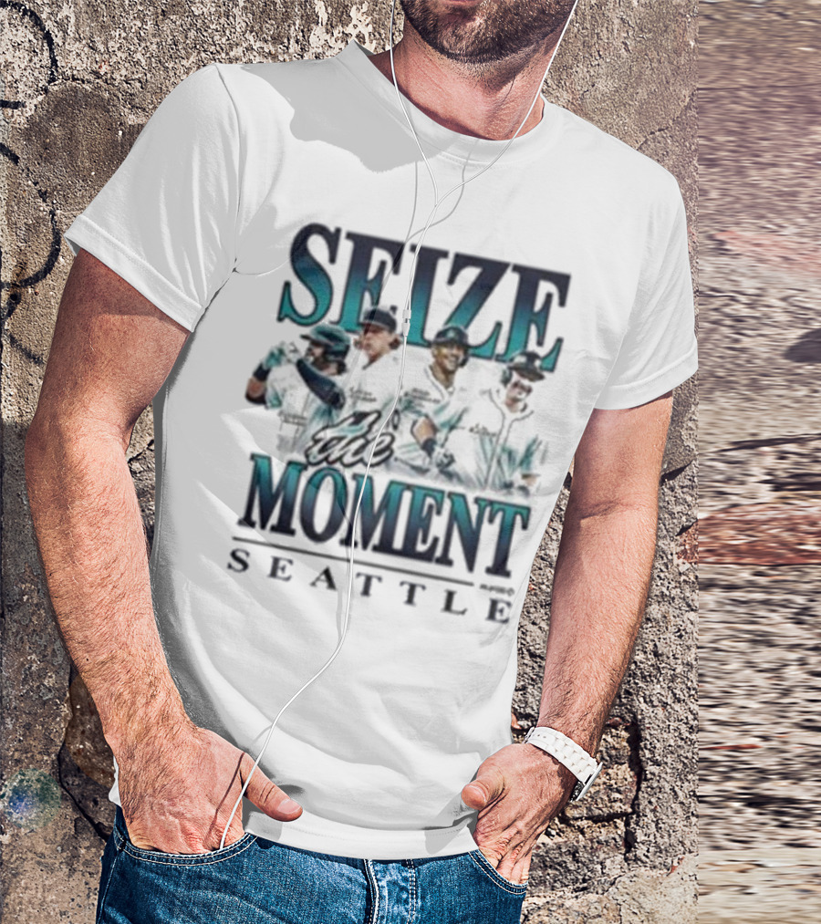 Seize The Moment Seattle Mariners Players T-Shirt