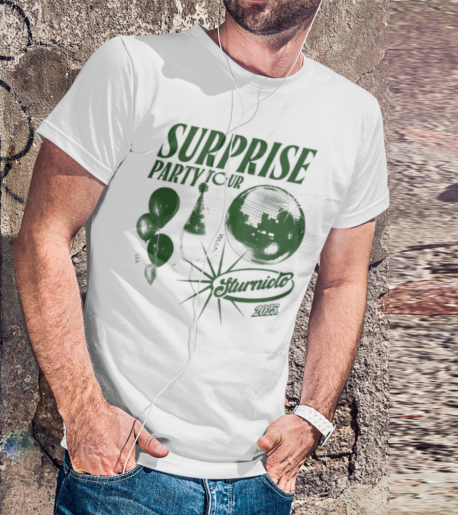 Surprise Party Tour Sturniolo Vibes Balloons And Disco Theme T-Shirt