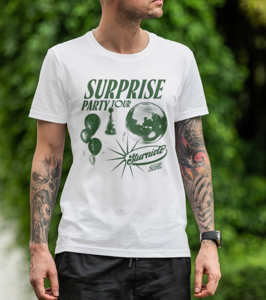 Surprise Party Tour Sturniolo Vibes Balloons And Disco Theme T-Shirt