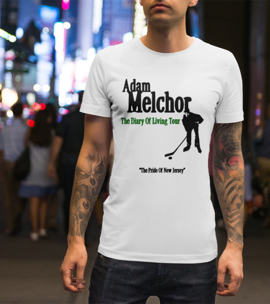 The Diary Of Living Tour New Jersey Pride Inspired By Bruce Springsteen’s Hometown And Music Journey T-Shirt