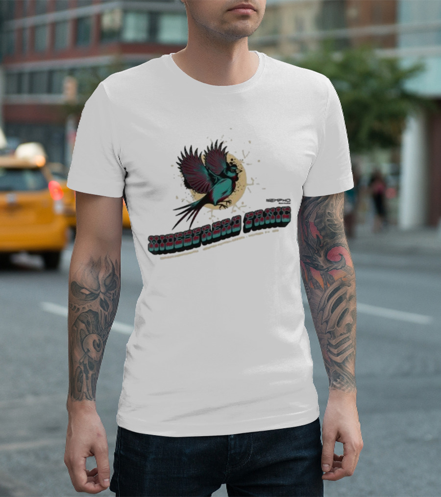 Widespread Panic October 3-4 2025 Mempho Music Festival Memphis TN Bird T-Shirt