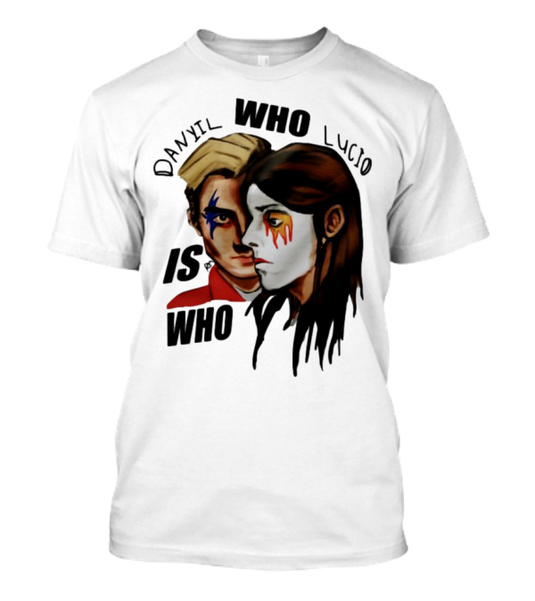 Danyil Who Lucio Is Who Face Paint Art T-Shirt