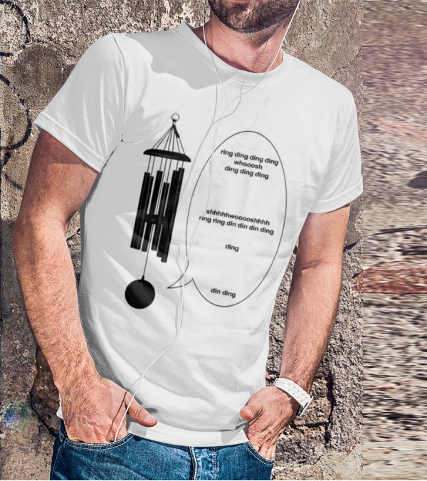 Henry Johnson Whooosh Ring Ding Ding Ding Wind Chime Sound Effect T-Shirt