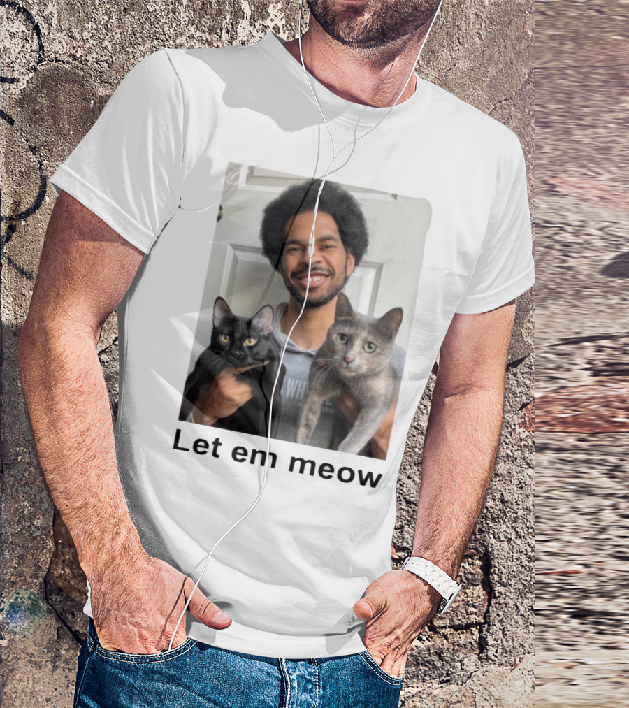 Limited Let Em Meow Jarrett Allen Cats T-Shirt