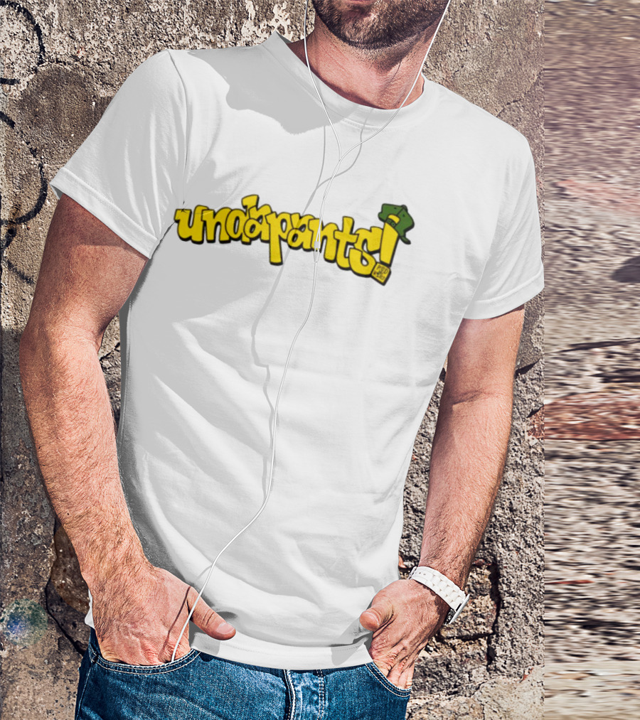 Podmeetsworldshow Undapants Retro Cartoon Style T-Shirt