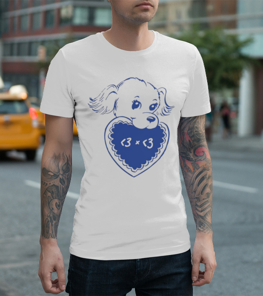 Joe Jonas Puppy Heart Love Multiplication T-Shirt