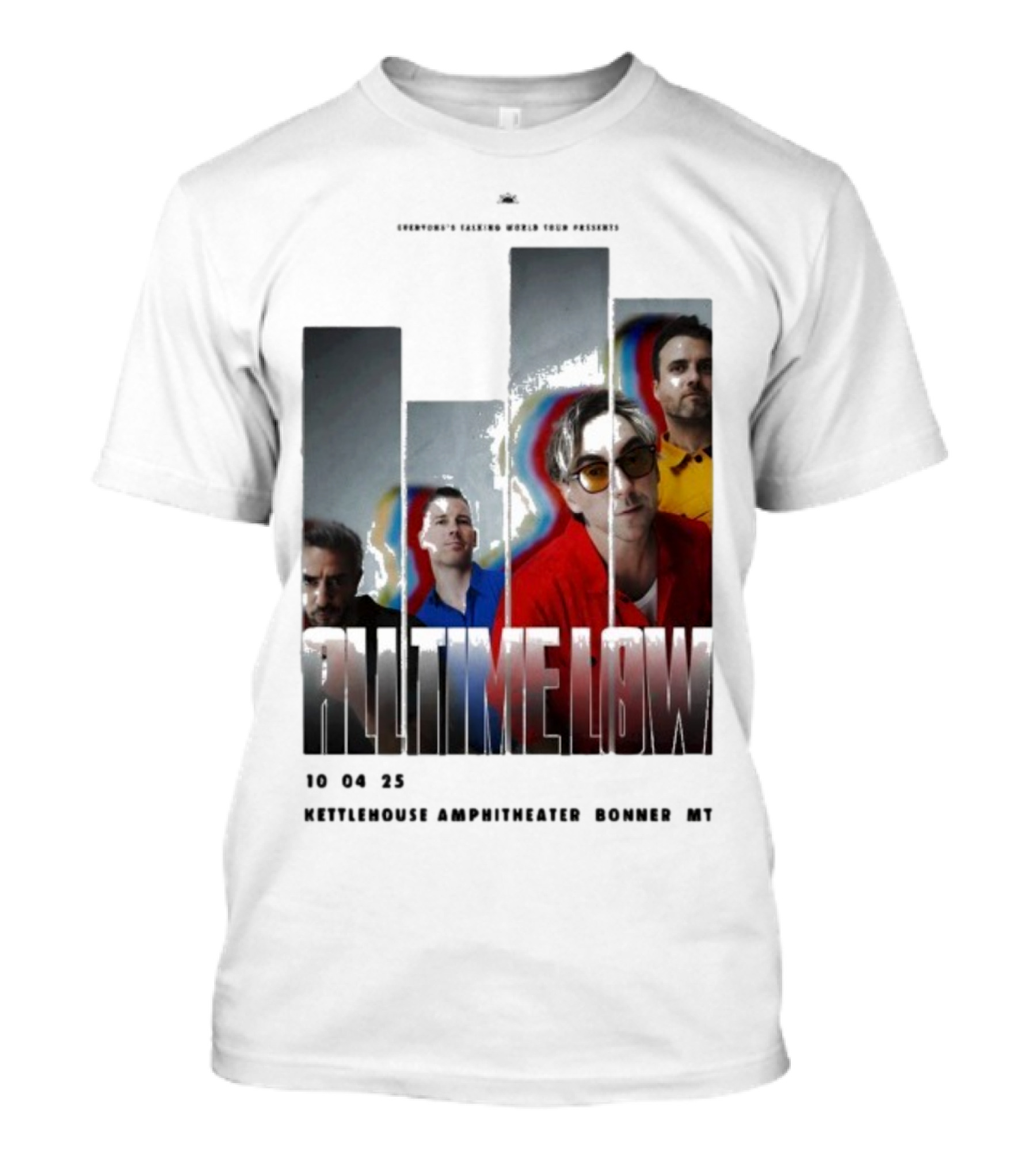 All Time Low Live 10.4.2025 KettleHouse Amphitheater Bonner MT T-Shirt