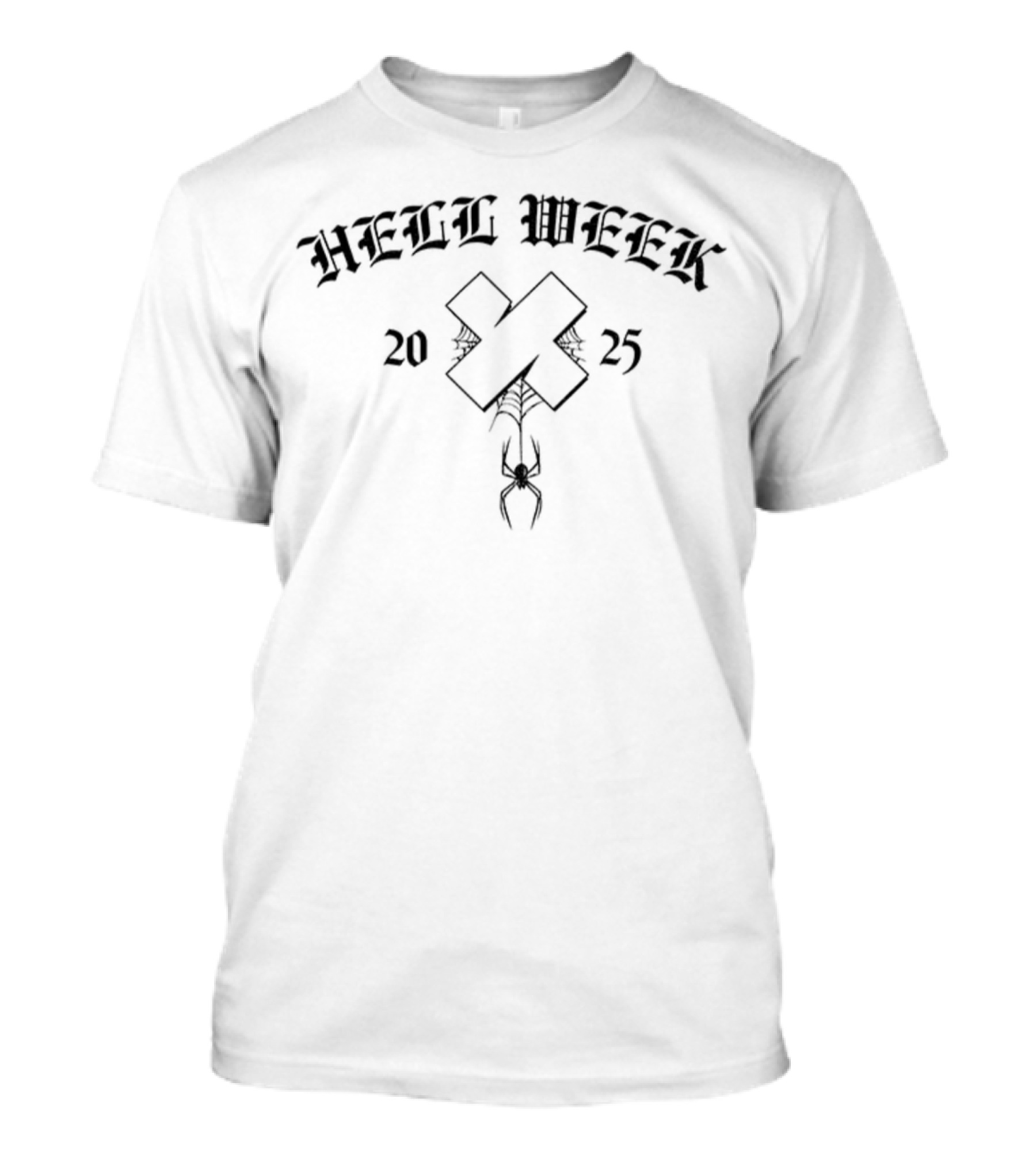 HELL WEEK 2025 CHAIN CROSS SYMBOL T-Shirt