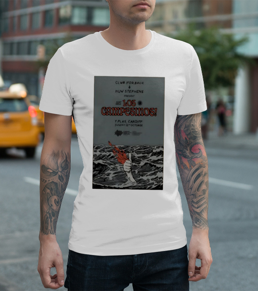 CLWB Ifor Bach Huw Stephens Present Los Campesinos Y Plas Cardiff Sunday 12th October T-Shirt