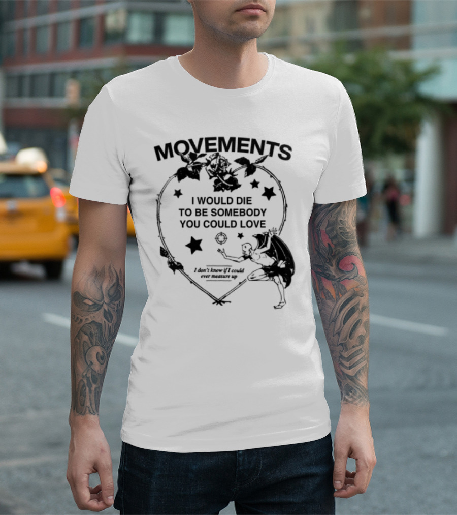 Movements Devil Tightrope Walking On Water Surrounded By Solitude T-Shirt