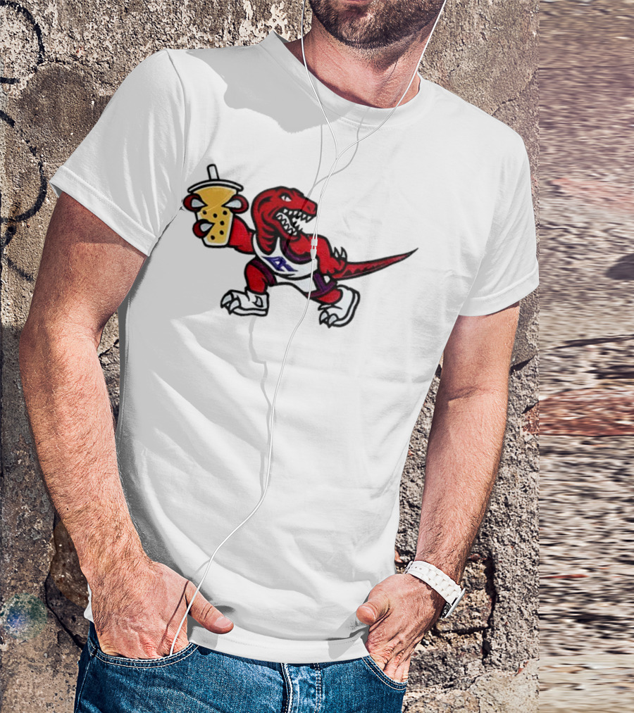 Toronto Raptors Raptor Bubble Tea NBA Basketball T-Shirt