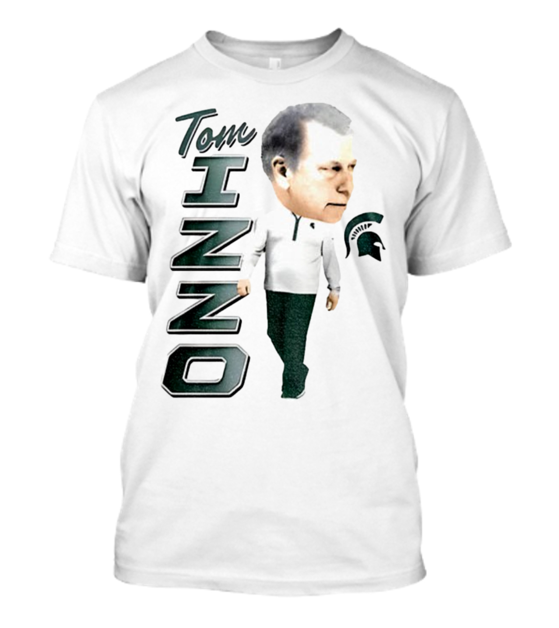 Tom Izzo Michigan State Spartans Coach Big Ten Conference Basketball T-Shirt