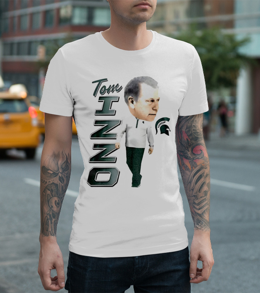 Tom Izzo Michigan State Spartans Coach Big Ten Conference Basketball T-Shirt